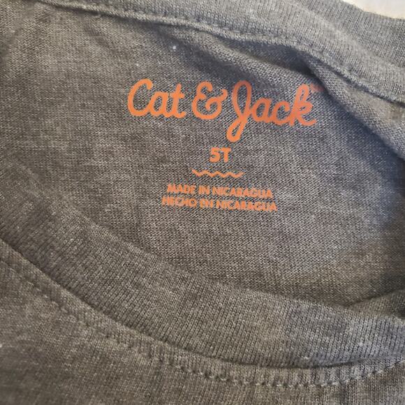 Super Amazing Sister TShirt Classic Heather Gray with Gold Accents Size 5T - Picture 5 of 8